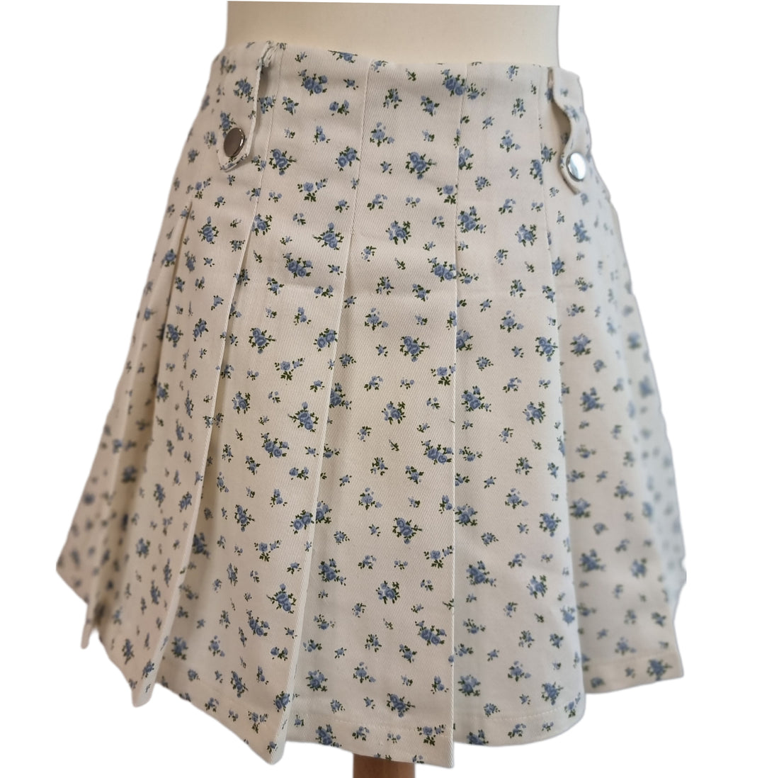 Floral Breeze Pleated Skirt