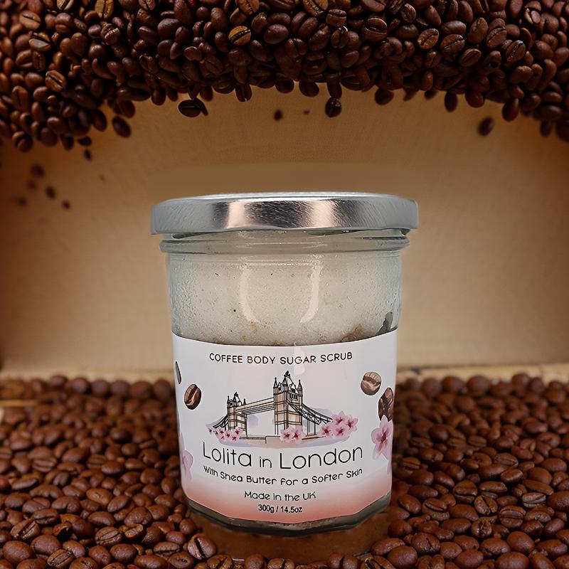 Coffee Body Sugar Scrub with Shea Butter