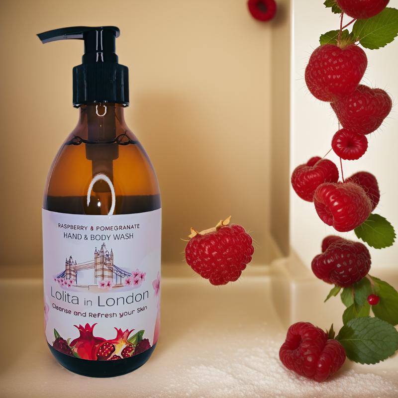 Raspberry & Pomegranate Hand & Body Wash