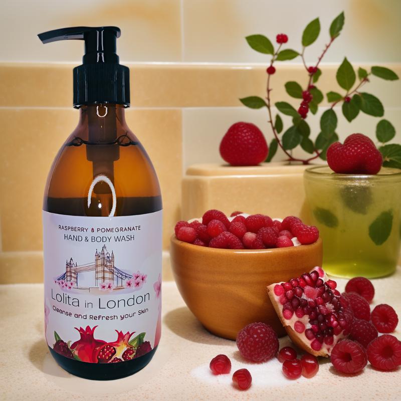 Raspberry & Pomegranate Hand & Body Wash