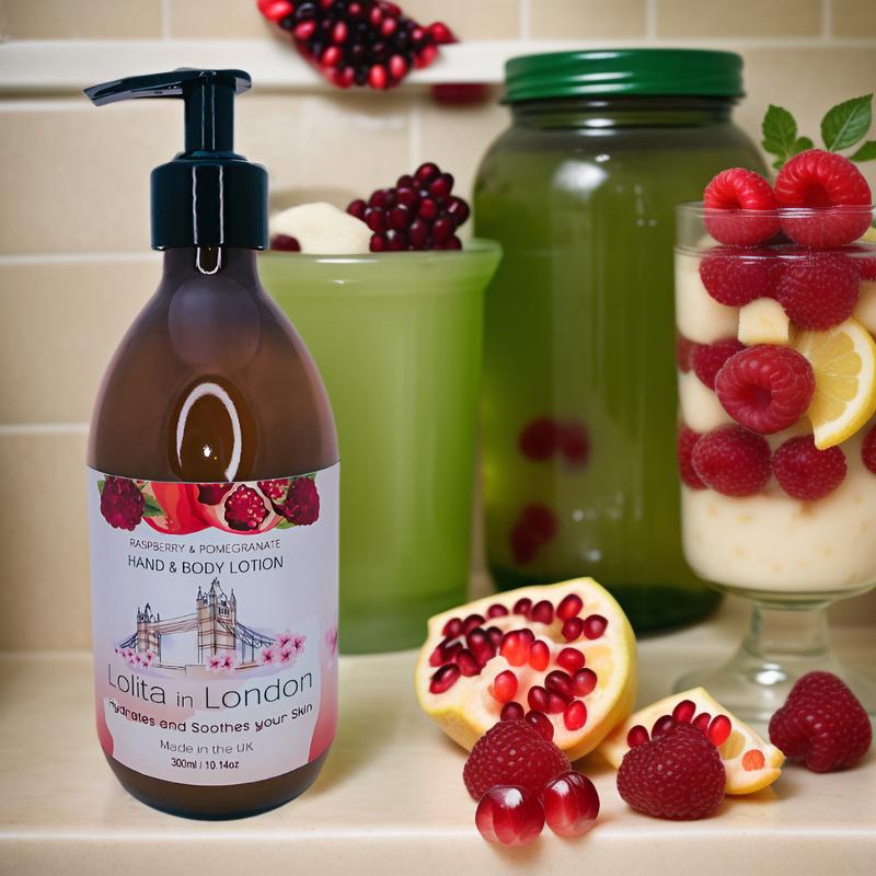 Raspberry & Pomegranate Hand & Body Lotion