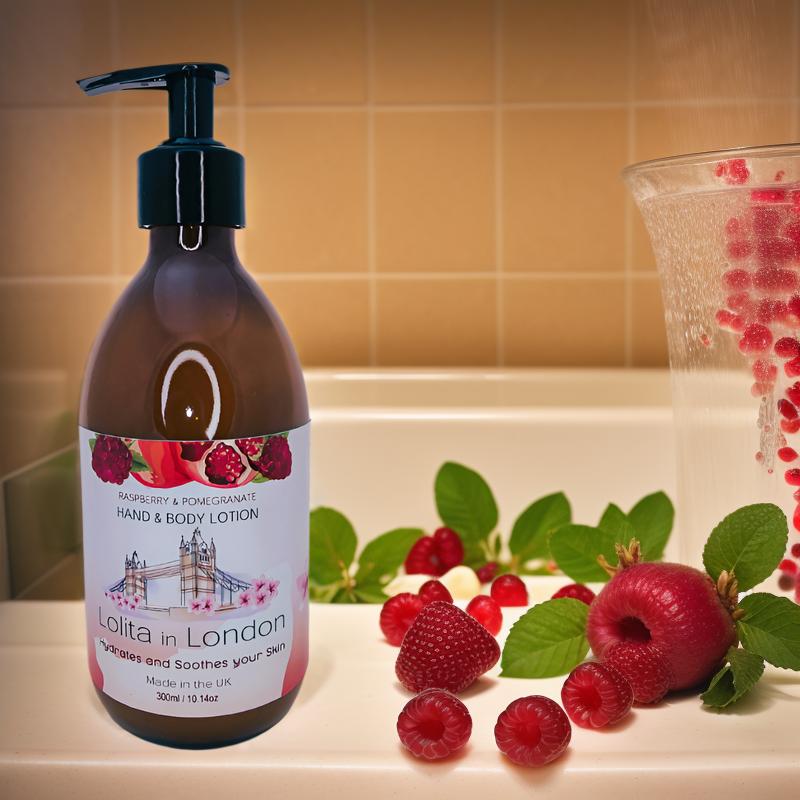 Raspberry & Pomegranate Hand & Body Lotion