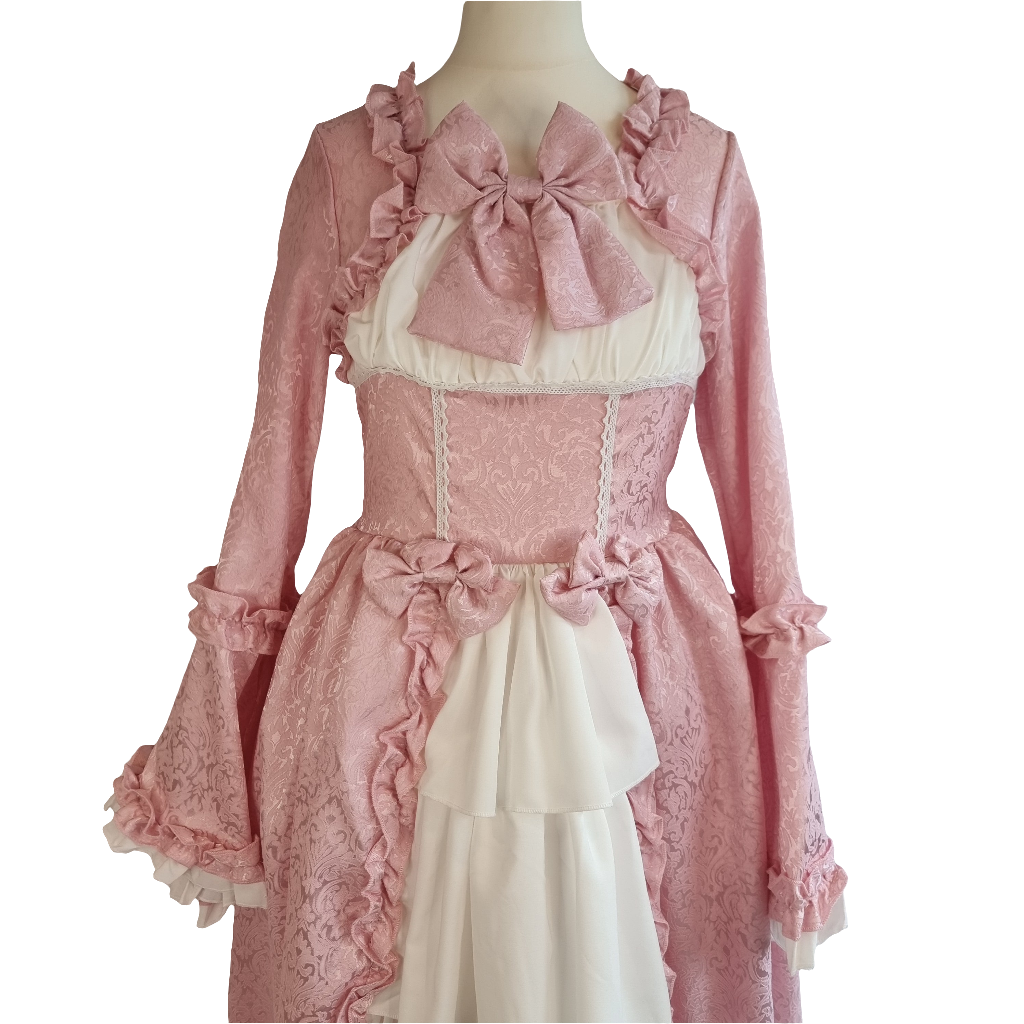 Charming Pink Rococo-Inspired Lolita Dress – A Fairytale Dream Dress