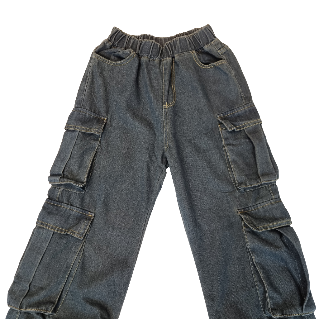 Oversized Utility Cargo Jeans