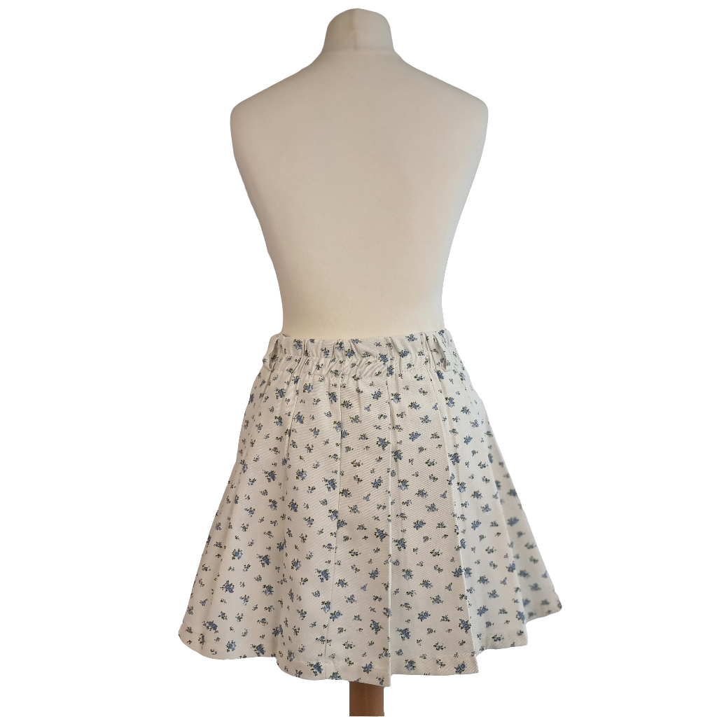 Floral Breeze Pleated Skirt