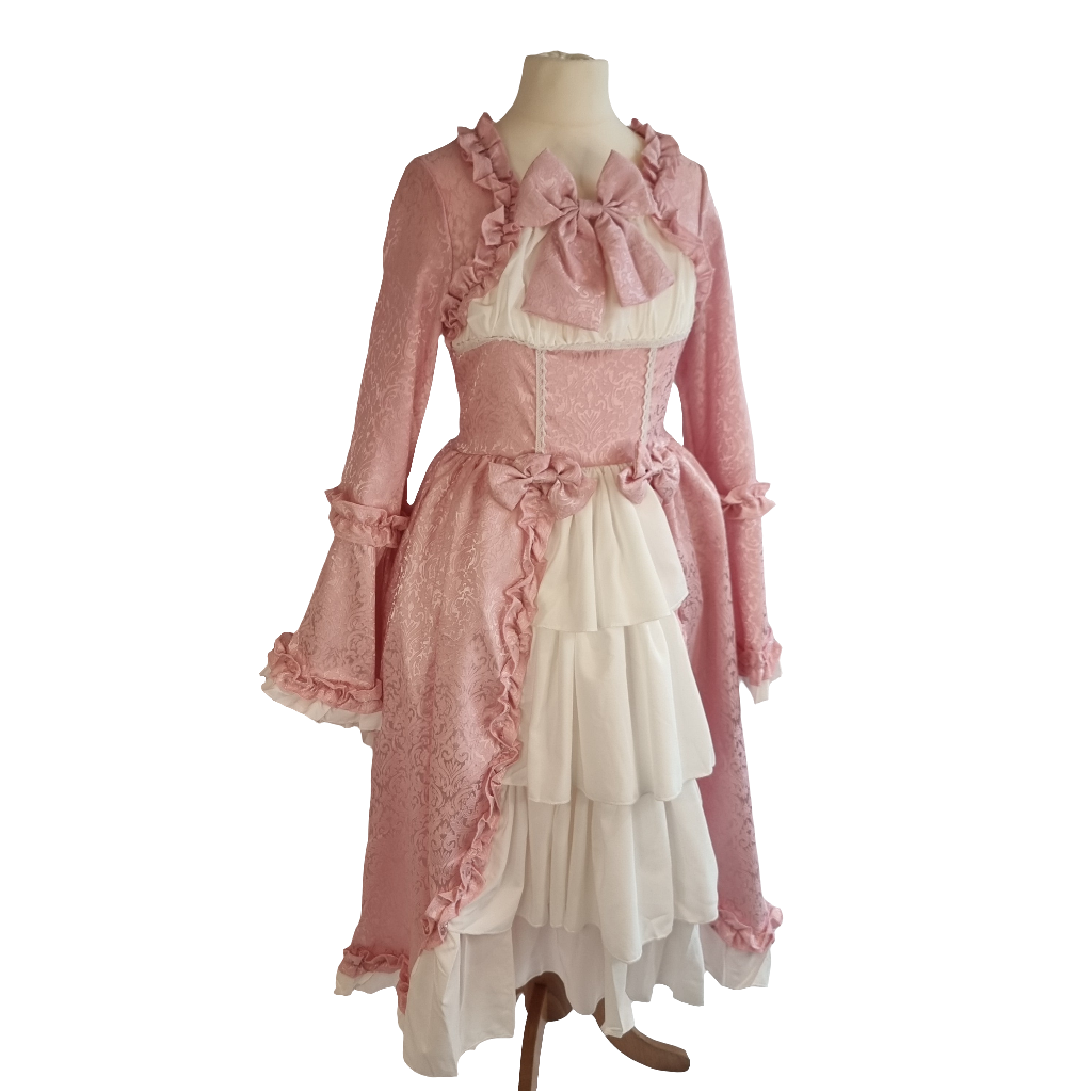 Charming Pink Rococo-Inspired Lolita Dress – A Fairytale Dream Dress