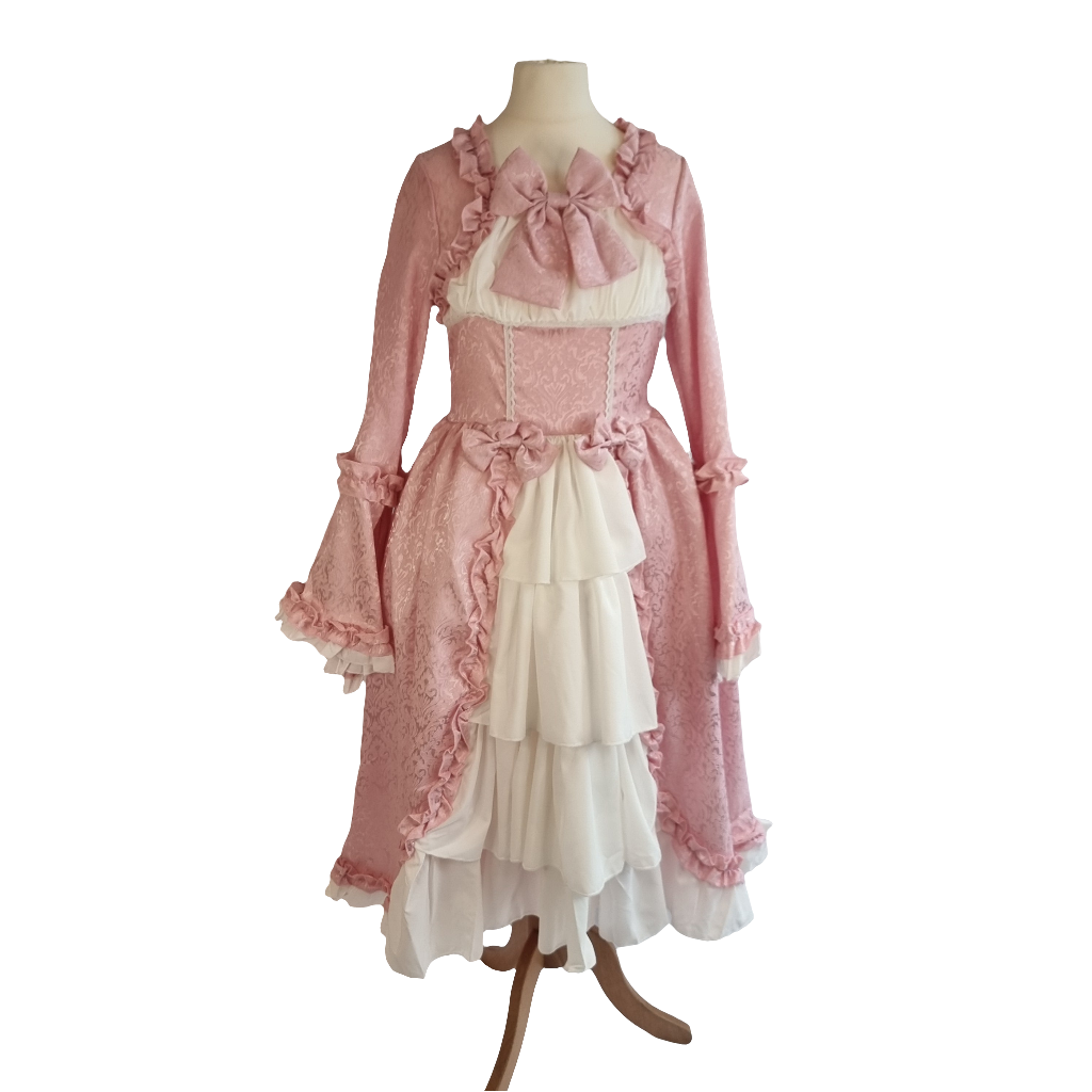 Charming Pink Rococo-Inspired Lolita Dress – A Fairytale Dream Dress