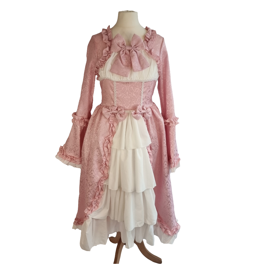 Charming Pink Rococo-Inspired Lolita Dress – A Fairytale Dream Dress