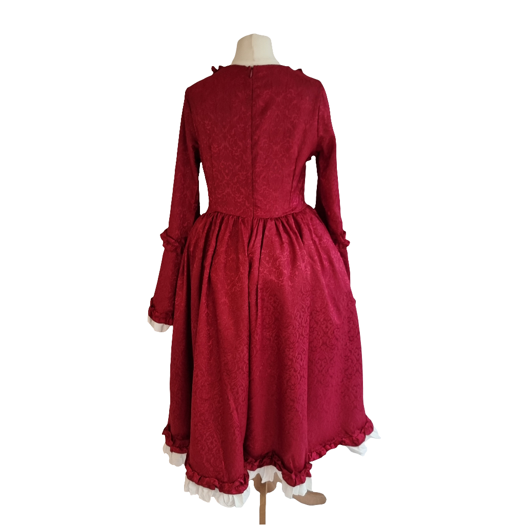 Exquisite Red Ruffled Lolita Dress – A Timeless Classic Dress