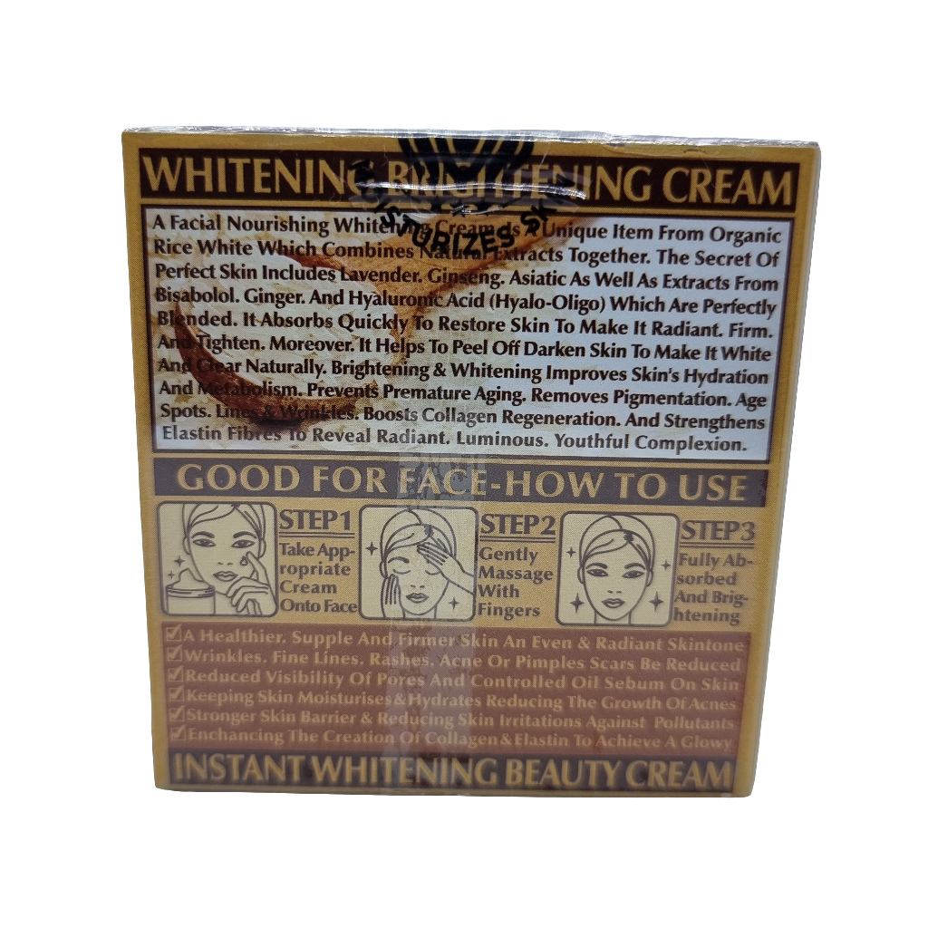 Organic Rice Whitening Cream