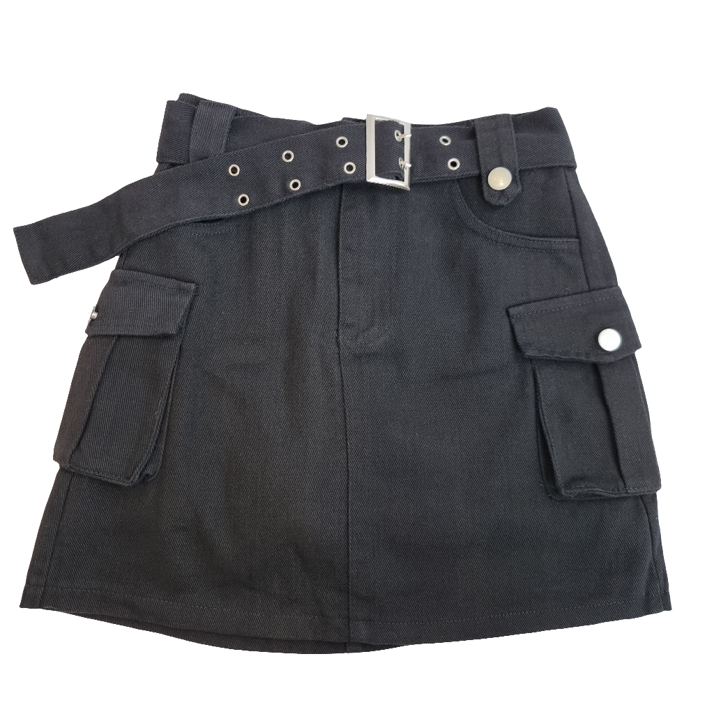 Urban Cargo Black Skirt