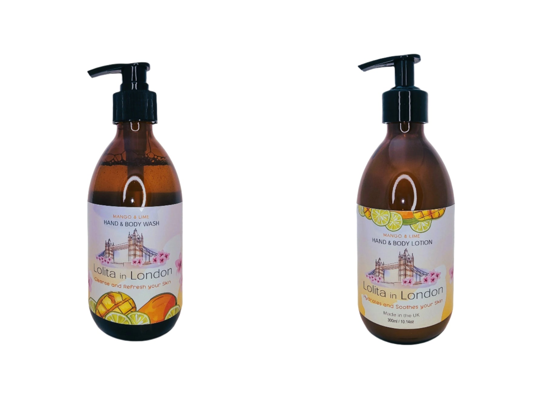 Bundle Mango & Lime Hand & Body Wash and Hand & Body Lotion