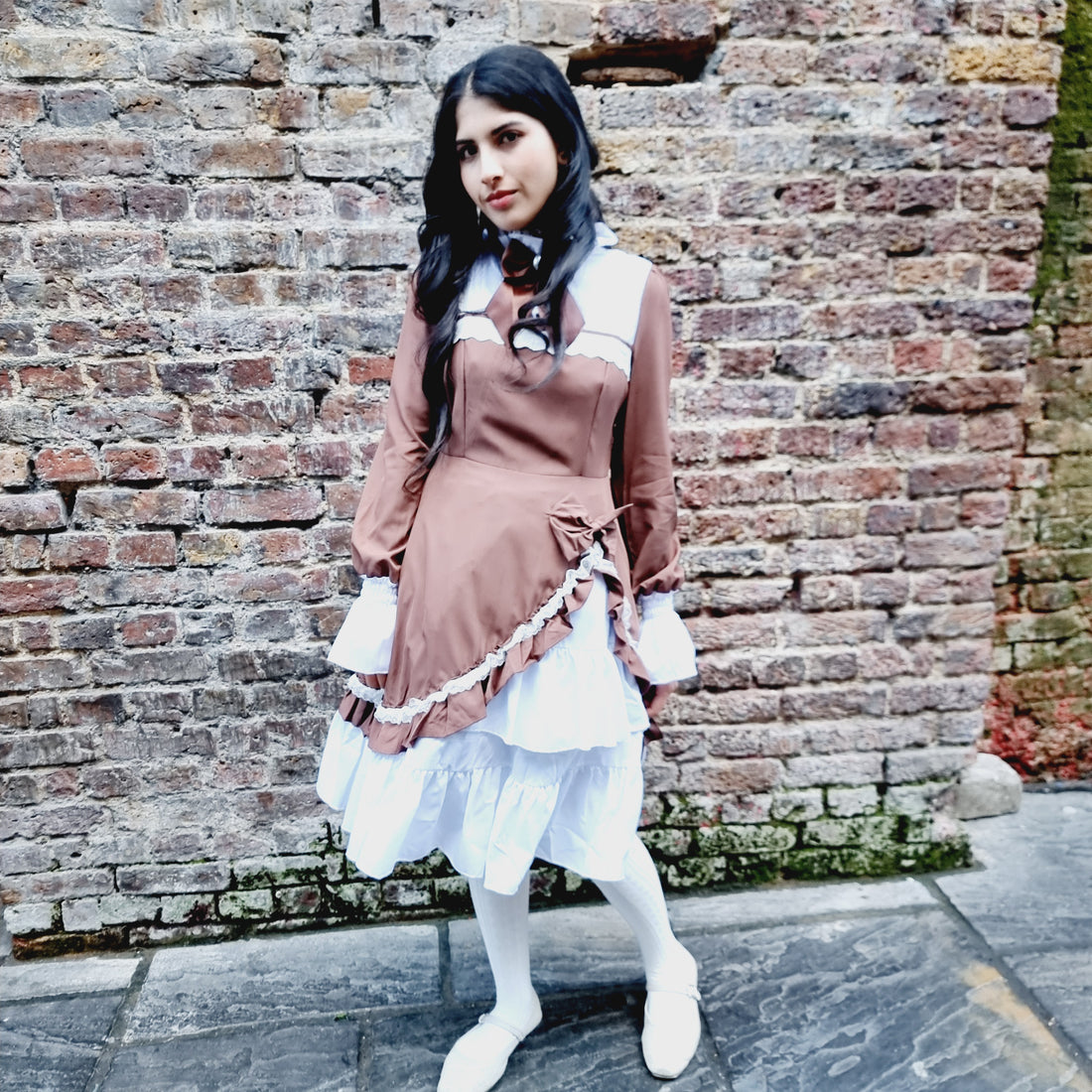 Victorian Chocolate Elegance Lolita Dress