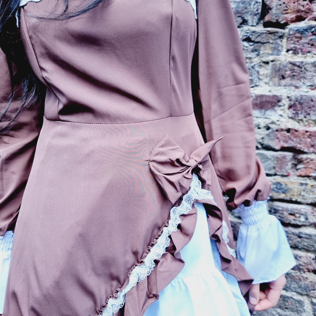 Victorian Chocolate Elegance Lolita Dress