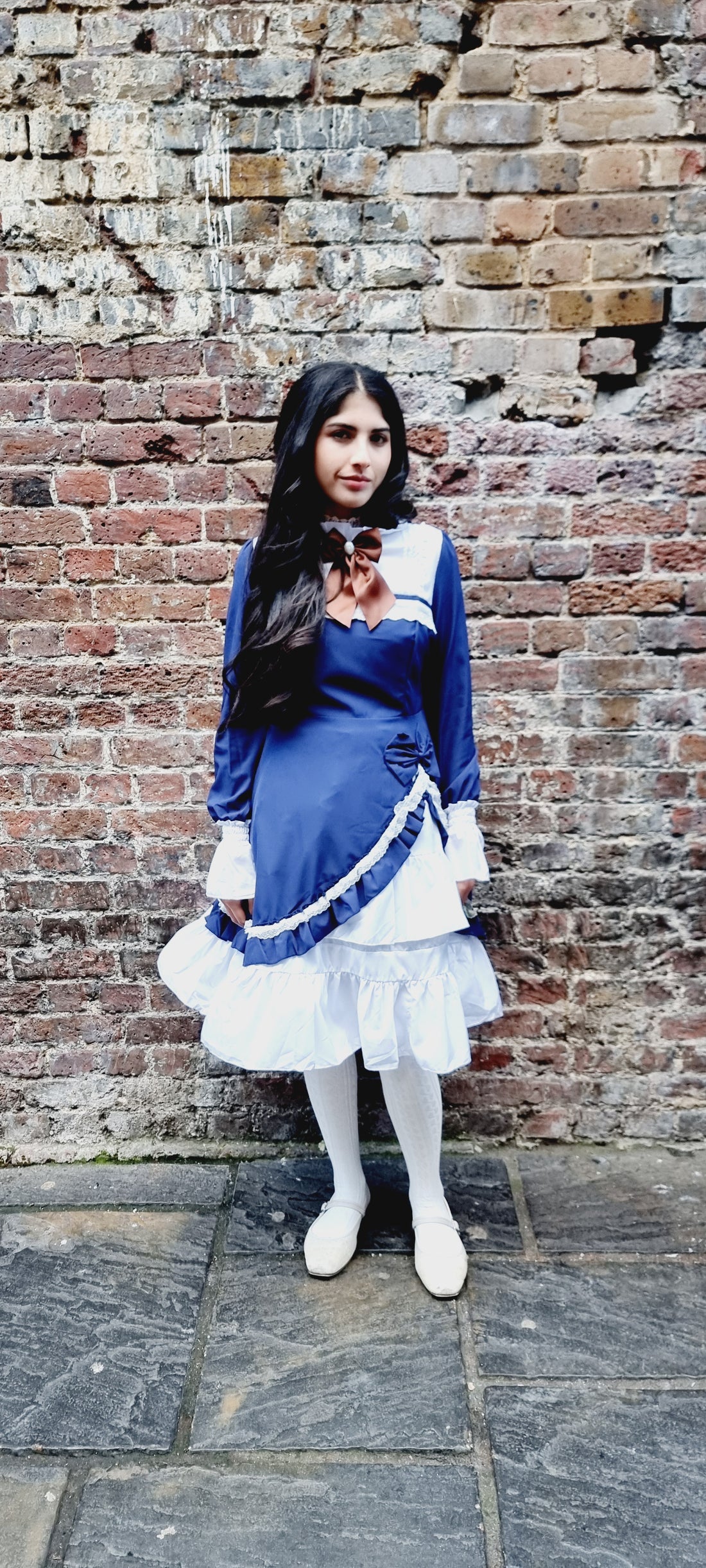 Midnight Elegance Blue Lolita Dress