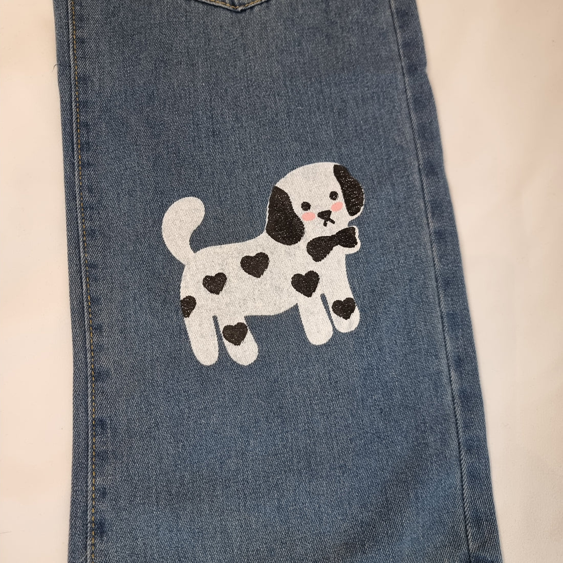 Puppy & Cat Fun Denim Jeans