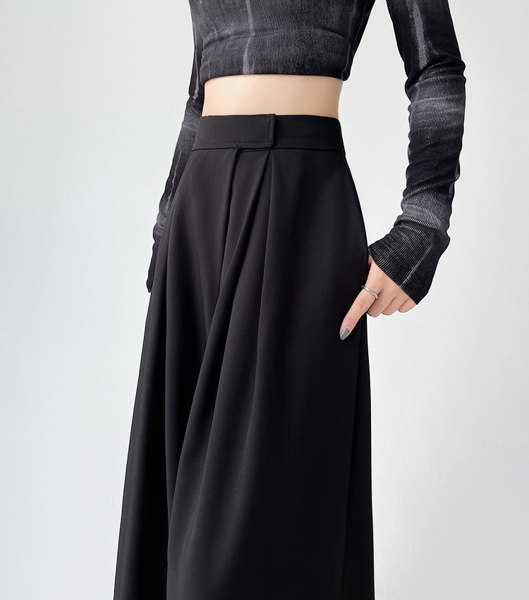 LuxeFlow Wide-Leg Trousers