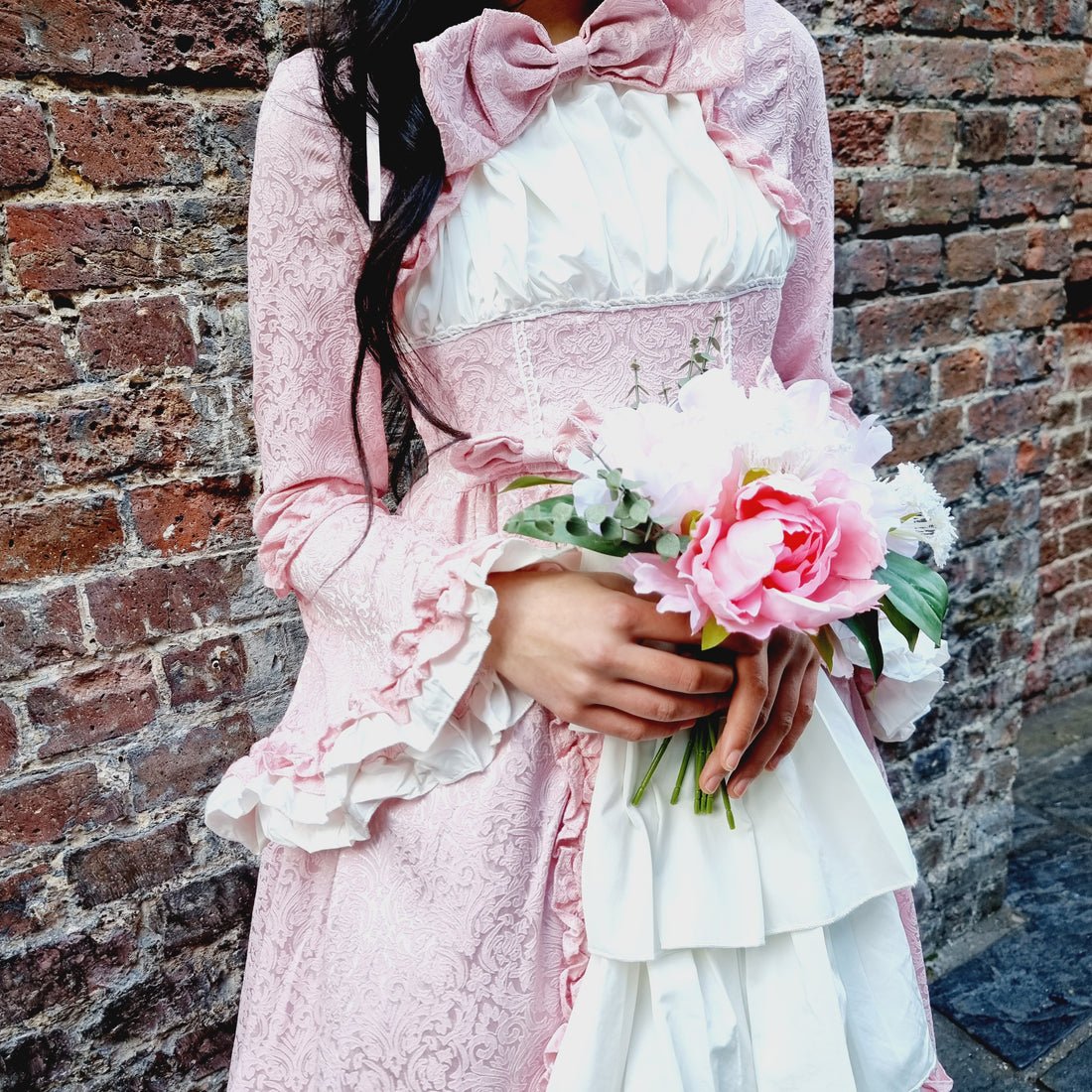 Charming Pink Rococo-Inspired Lolita Dress – A Fairytale Dream Dress