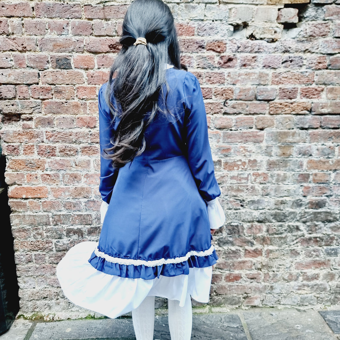 Midnight Elegance Blue Lolita Dress