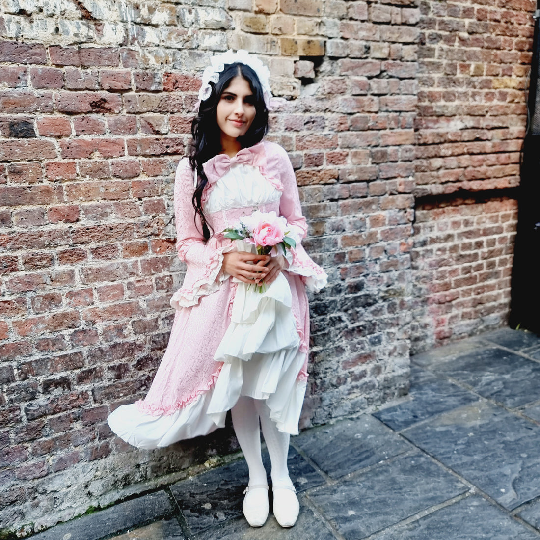 Charming Pink Rococo-Inspired Lolita Dress – A Fairytale Dream Dress