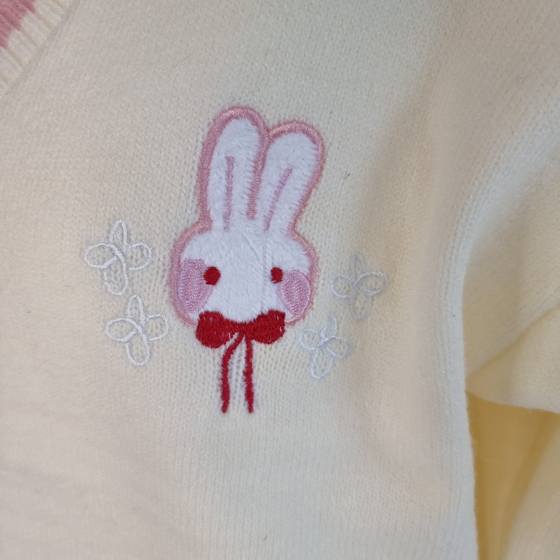 Cozy Bunny Dreams Cream Cardigan