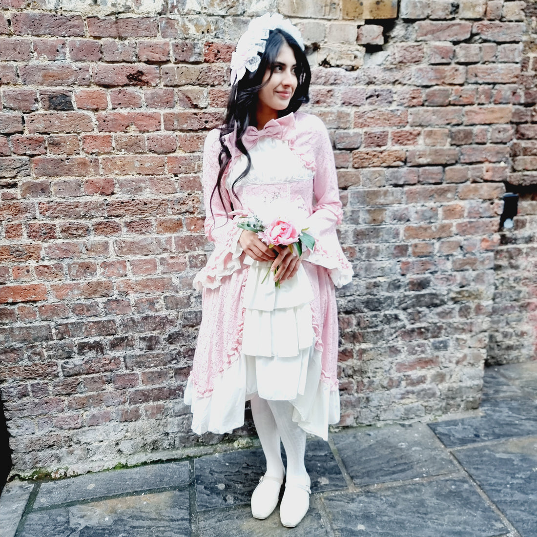 Charming Pink Rococo-Inspired Lolita Dress – A Fairytale Dream Dress