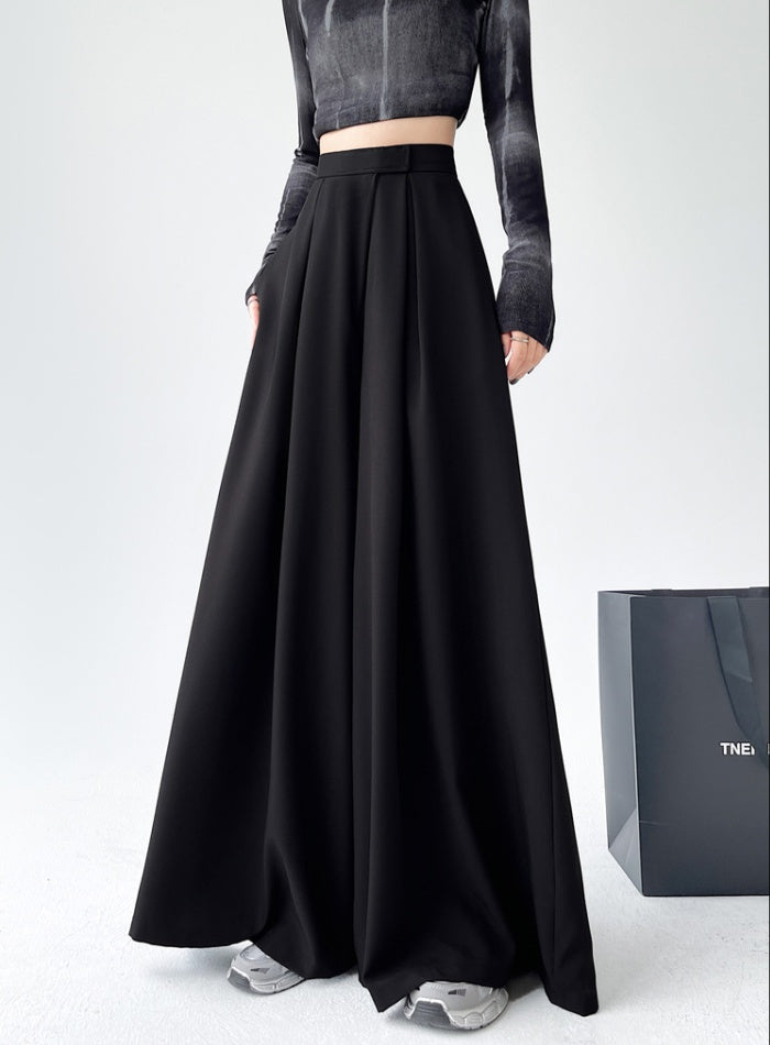 LuxeFlow Wide-Leg Trousers