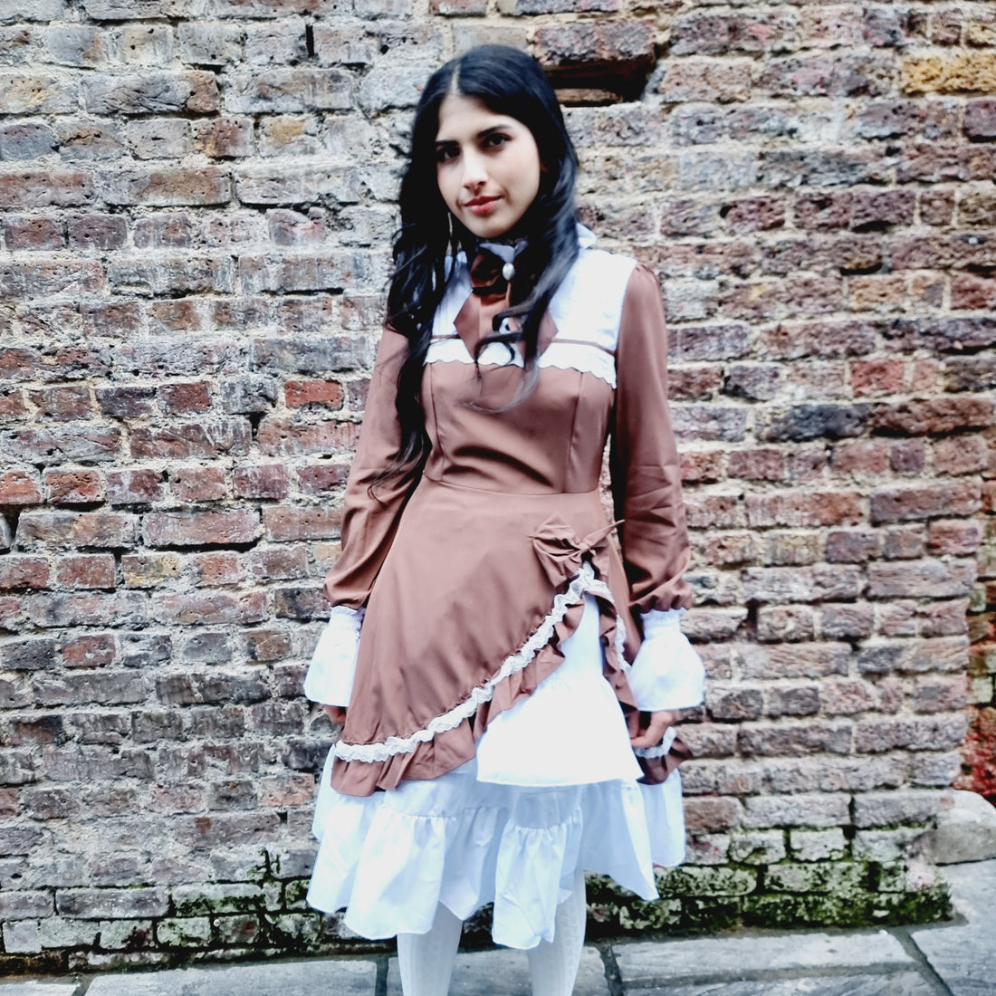 Victorian Chocolate Elegance Lolita Dress