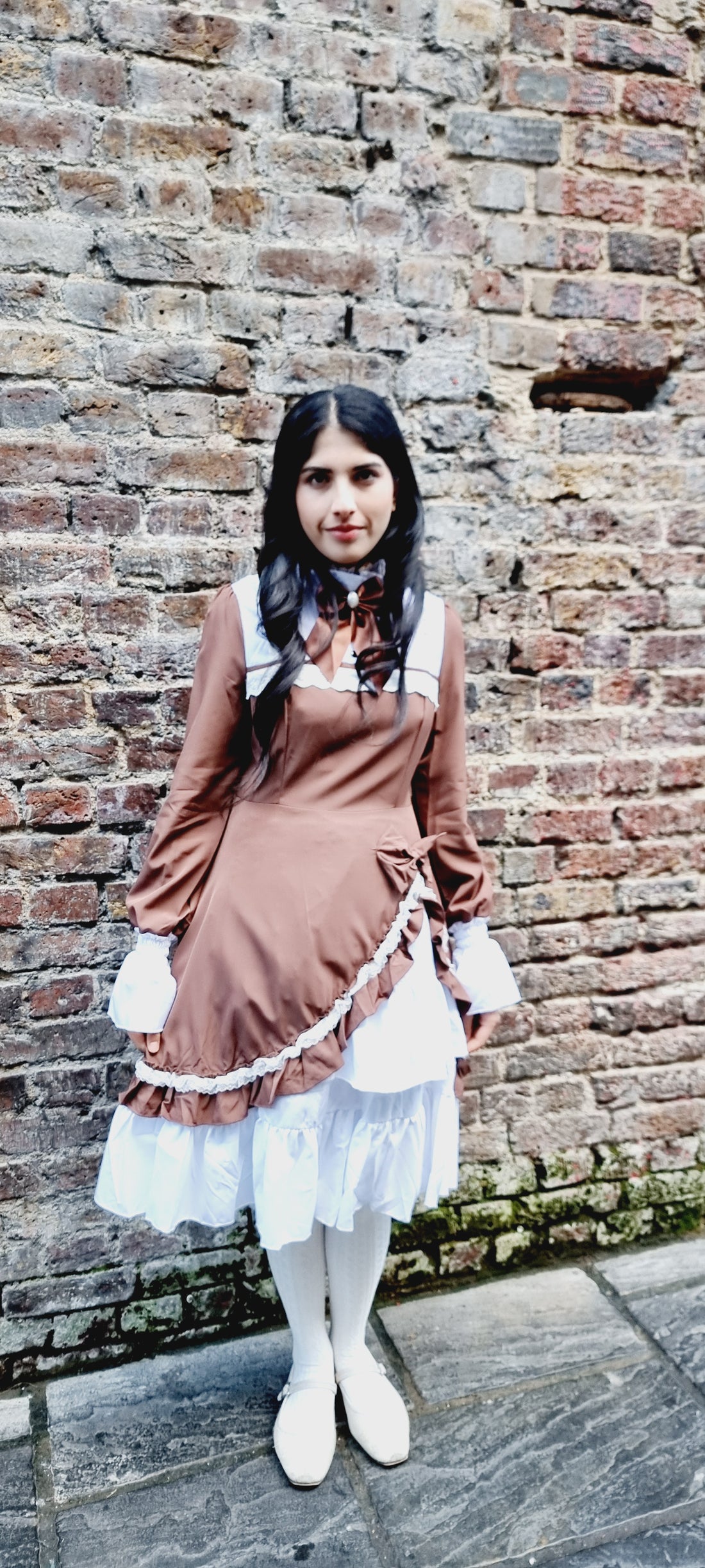 Victorian Chocolate Elegance Lolita Dress