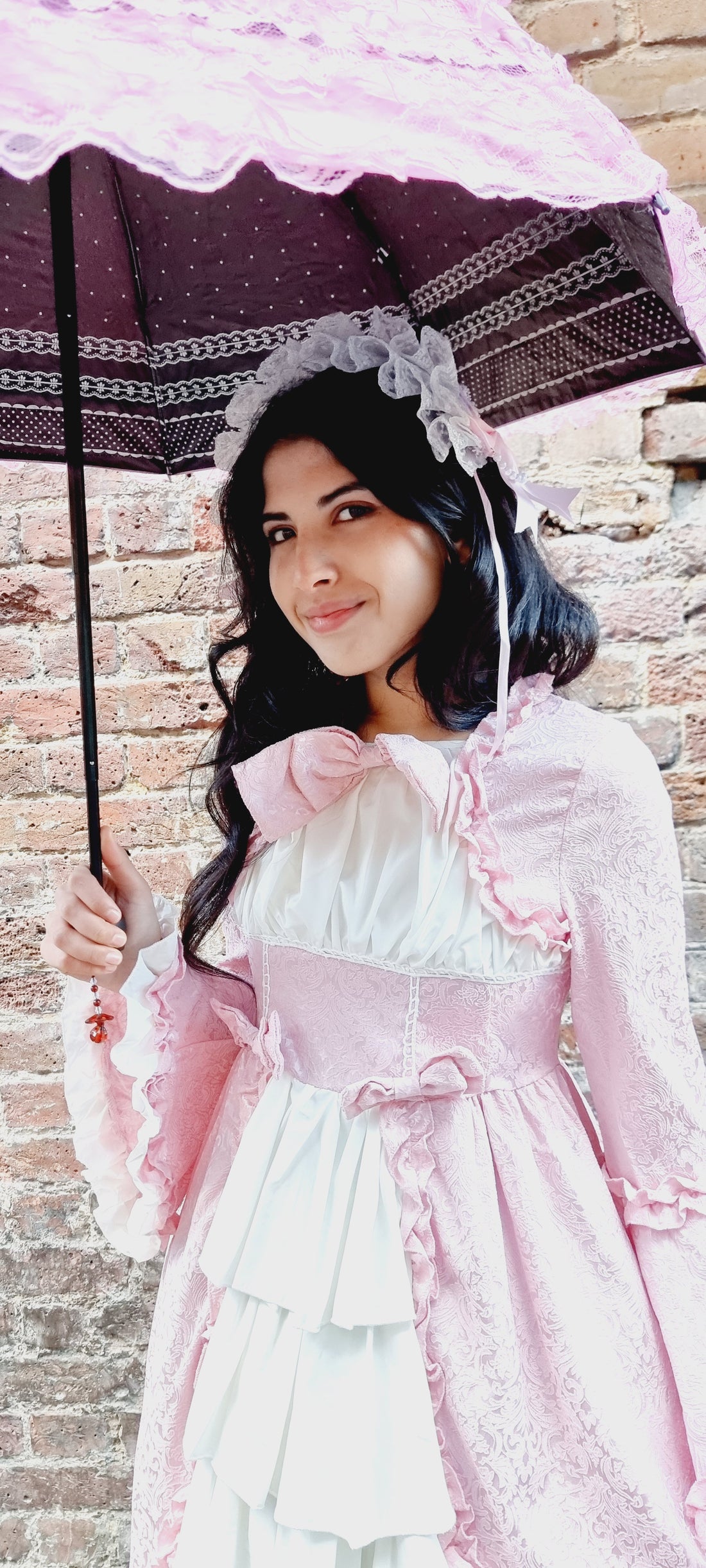 Charming Pink Rococo-Inspired Lolita Dress – A Fairytale Dream Dress