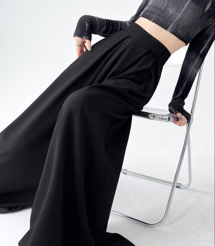 LuxeFlow Wide-Leg Trousers