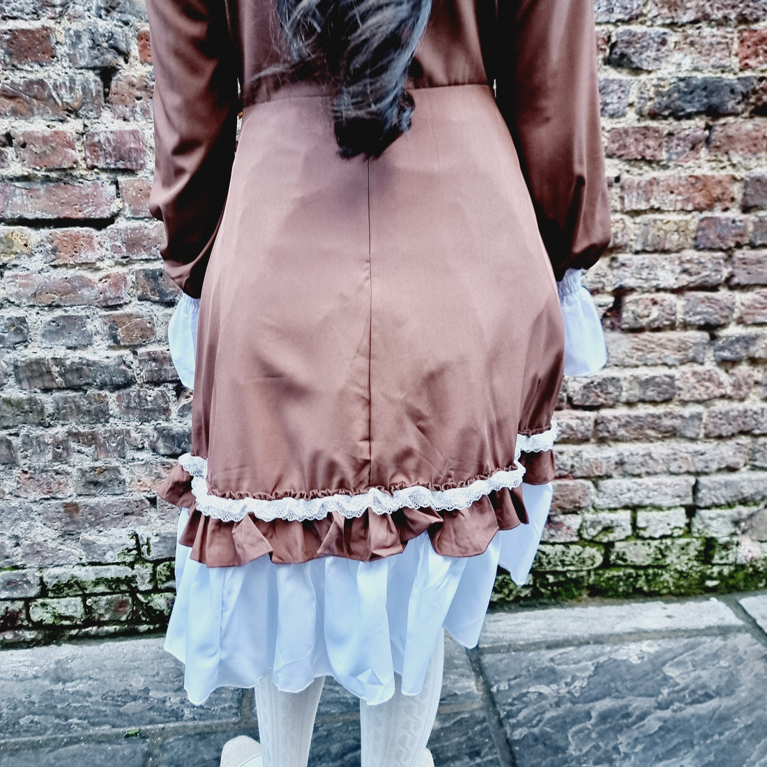 Victorian Chocolate Elegance Lolita Dress